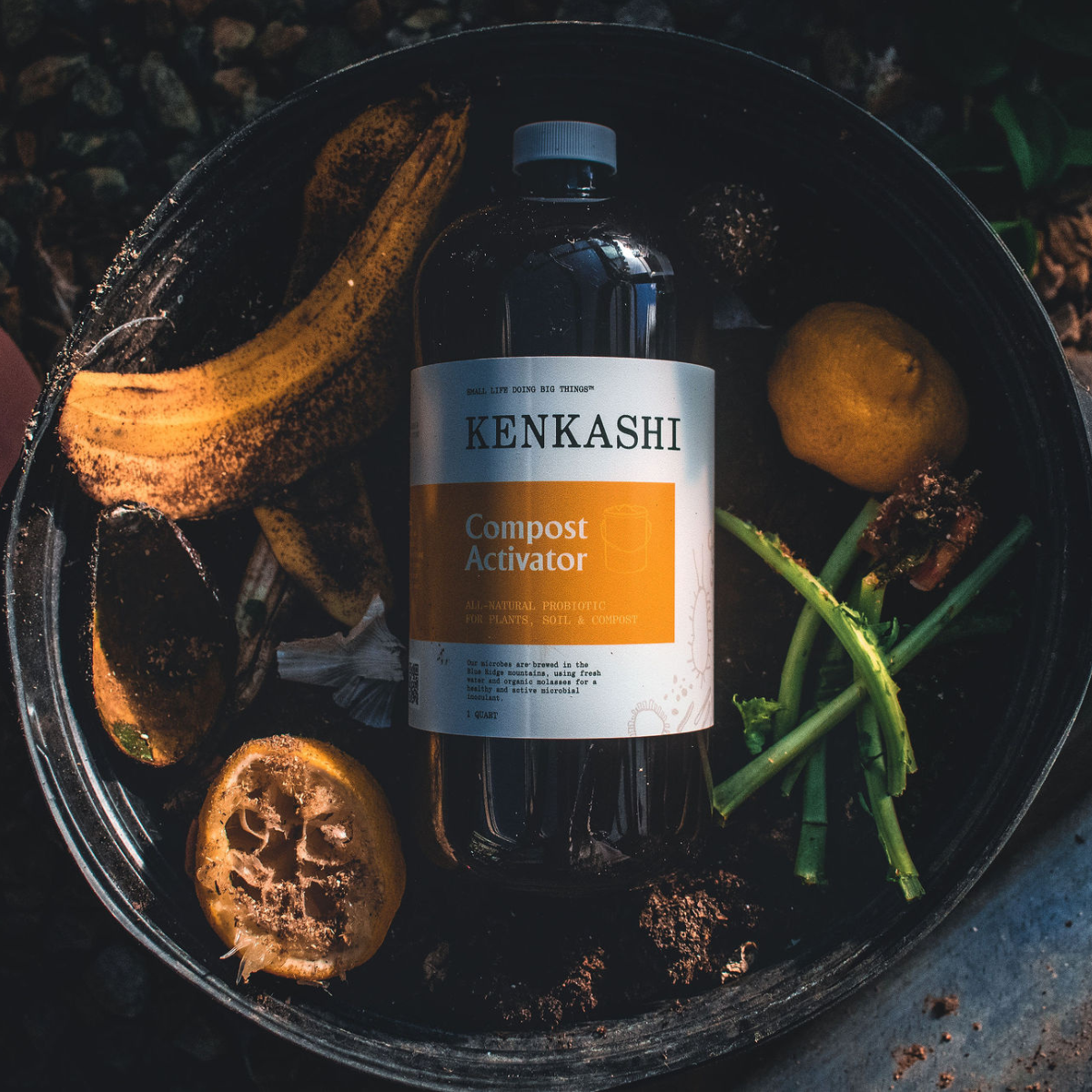Kenkashi liquid probiotics for outdoor compost piles