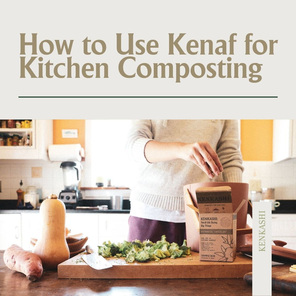 How to Use Kenaf for Kitchen Composting - Kenkashi