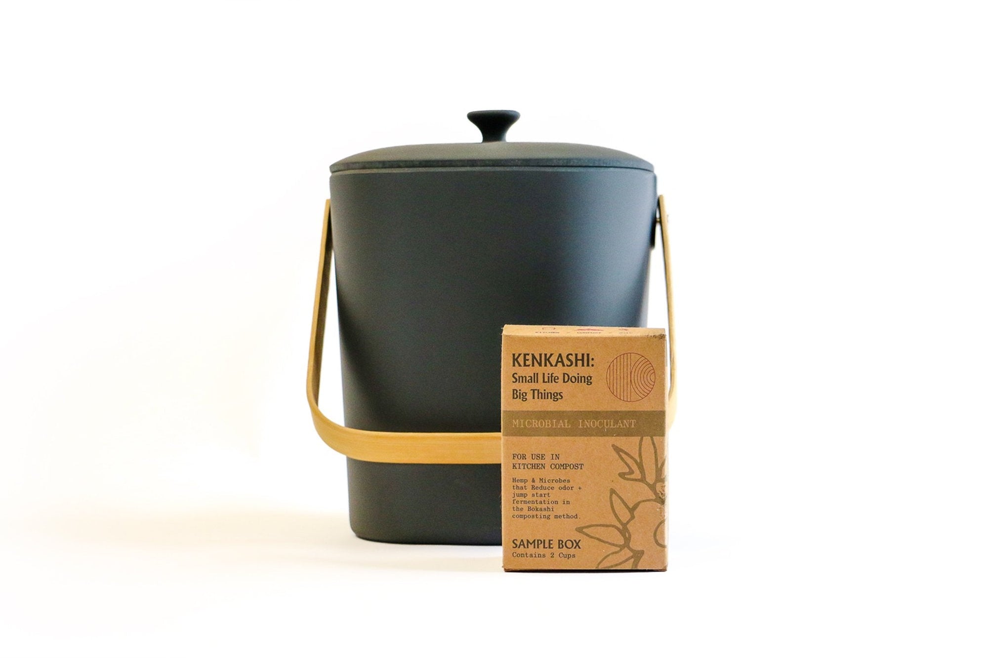 Bamboozle Compost Bin with Sample Pack